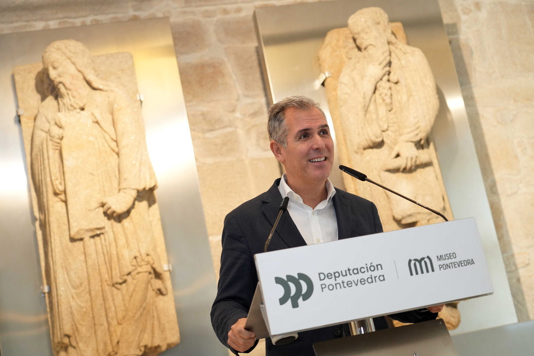  A Deputación recupera para a exposición permanente do Museo de Pontevedra as estatuas dos profetas do Pórtico da Gloria